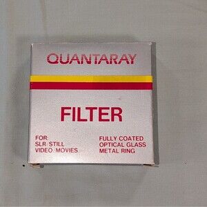 Vintage NEW Quantaray Photo & Video Diffusion Filter 62mm